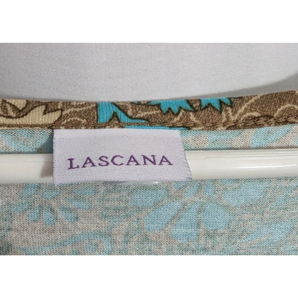 Lascana Turquoise Drawstring Tunic Swim Cover Size 38 6 T1 Boho Resort Summer - Picture 4 of 5